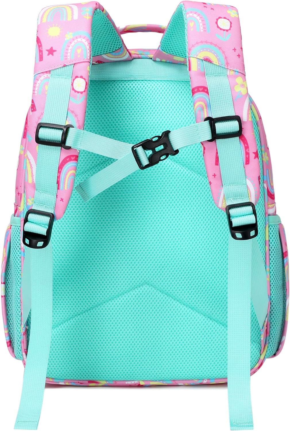 abshoo Cute Mini Toddler Backpacks for Girls Little Kids Bookbag Preschool backpack (Rainbow Pink)