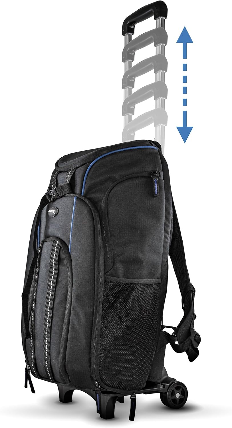 Ultimaxx Folding Compact Lightweight Premium Luggage Cart - Travel Trolley