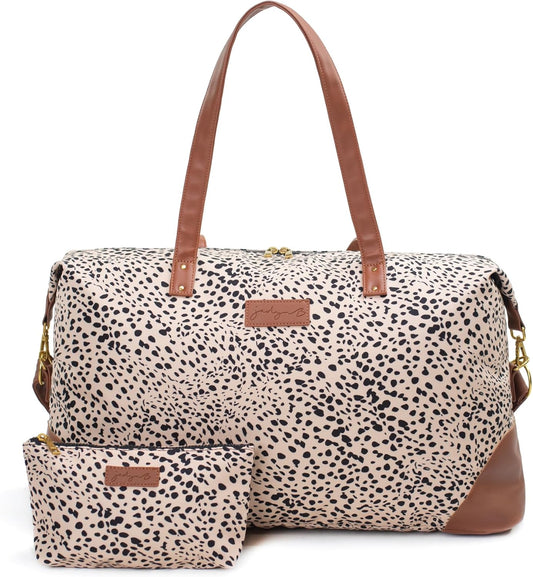 Jadyn Luna Women's Weekender Bag and Travel Duffel, Large 37 Liter Capacity
