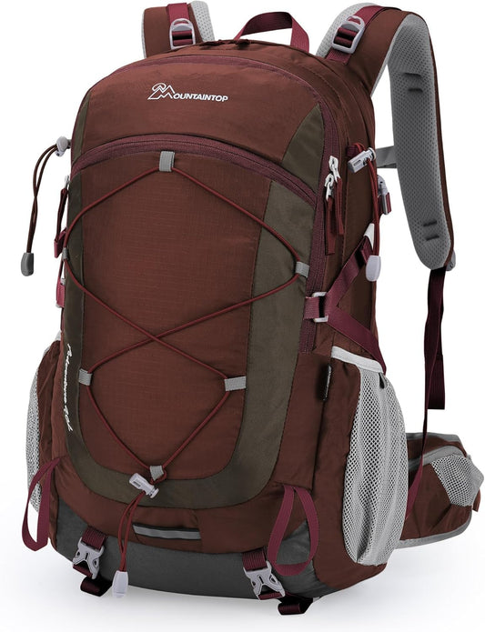 MOUNTAINTOP 25L/40L Hiking Backpack,Lightweight Travel Backpack for Men Women Outdoor Backpacking, Camping