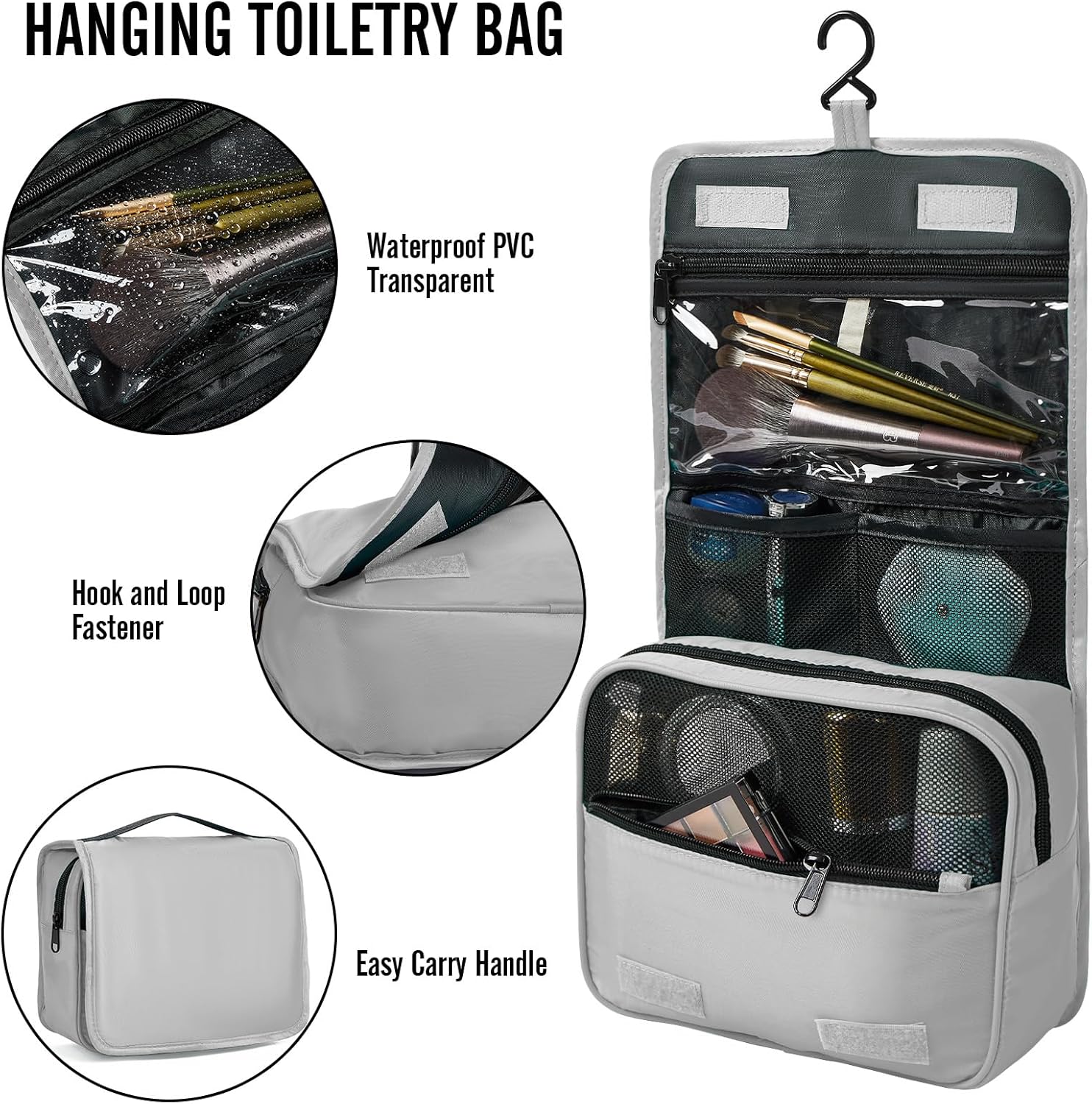 Veken 8 Set Packing Cubes for Travel Essentials, Suitcase Organizer Bags in 4 Sizes, Carry-On
