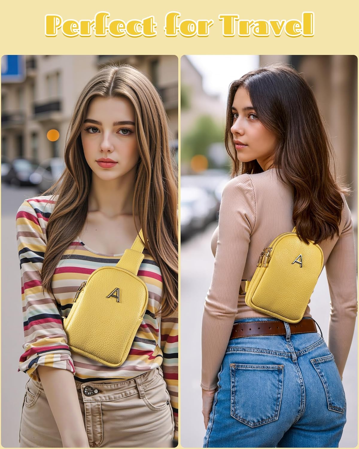 Gifts for 6 7 8 9 10 11 12 13 14 15 16 Years Old Girls, Initial Cell Phone Purse, Birthday Gifts, Small Cross Body Bag for Woman Teen Girls, Travel Crossbody Bags, Lightweight Daily Essentials