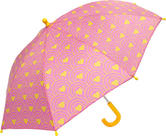 ShedRain Kids Umbrella-Pinch-Proof, Easy Grip Handle- Compact Children's School & Travel Umbrella with Large 33" Arc, Heavy Duty Steel Shaft, Fiberglass Ribs