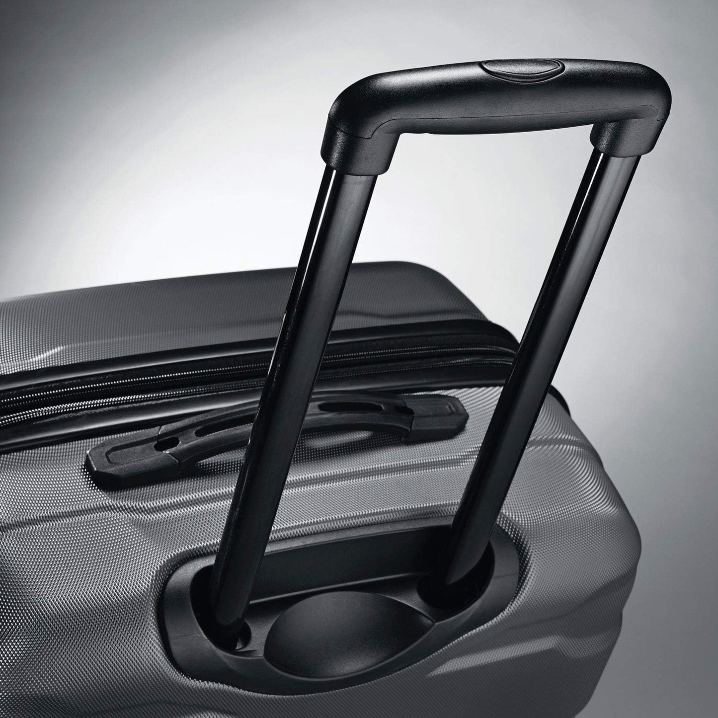 Samsonite Omni PC Hardside Expandable Luggage with Spinner Wheels, 3-Piece Set (20/24/28), Charcoal