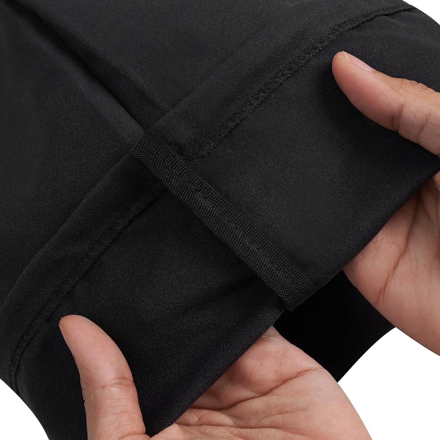 Premium Microfiber Drawstring Bags (Set of 5) – Multipurpose Travel Storage Pouches for Cords, Toiletries, Jewelry, Shoes – Durable Organizer with Strong Drawstring Closure (Black, 12 x 16 Inches)