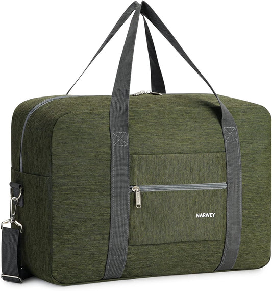 For Spirit Airlines Personal Item Bag 18x14x8 Foldable Travel Duffel Bag Tote Carry on Luggage Duffle Overnight for Women and Men