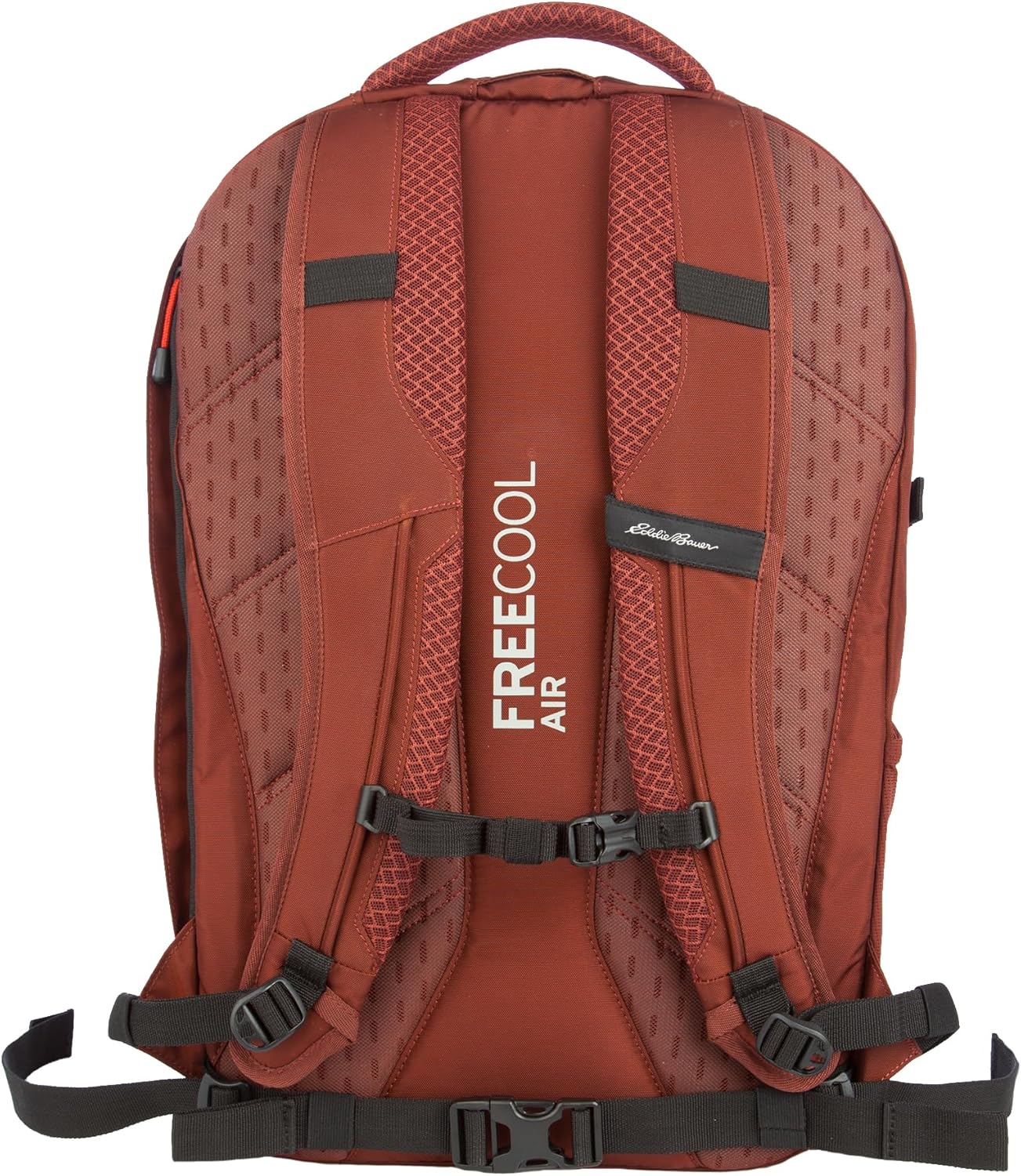 Eddie Bauer Adventurer Backpack with Organization Compartments and Hydration/Laptop Compatible Sleeve, Adventurer - Picante, 30L