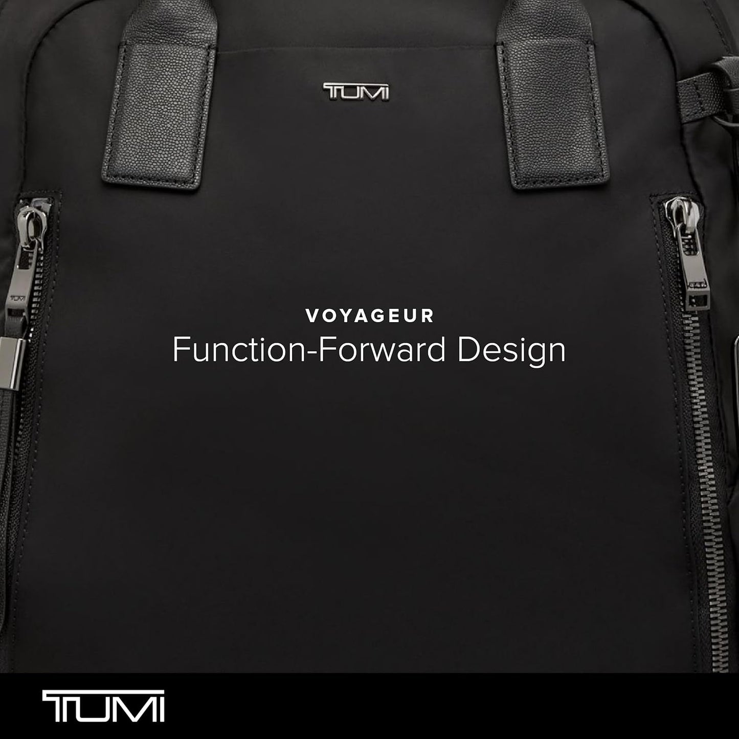 TUMI - Voyageur Atlanta Backpack - Travel Backpack for Women - For Business, Commute - Holds Up to 17" Laptop - Black & Gunmetal Hardware