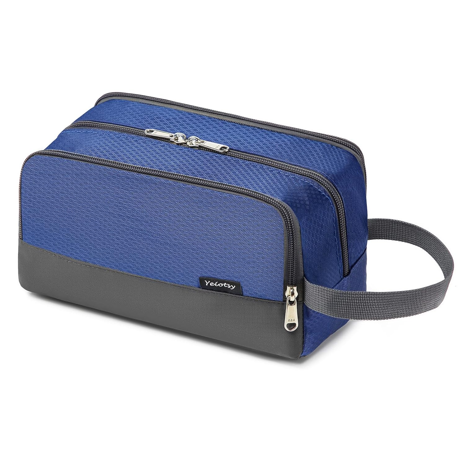 Yeiotsy Boys Toiletry Bag - Kids Travel Dopp Kit with Mesh Pockets, Compact Organizer for Gym
