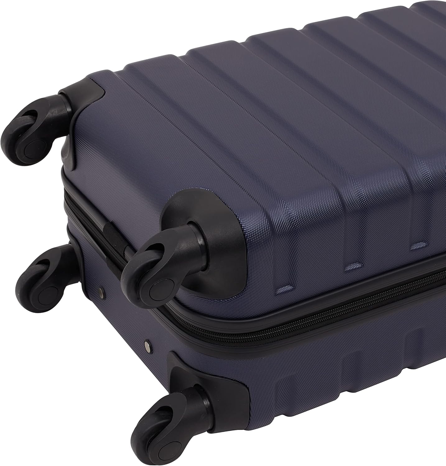 Travelers Club Harper Luggage, Blue, 2 Piece Set