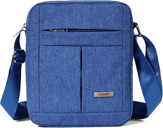 KL928 Men's Messenger Bag - Crossbody Shoulder Bags Travel Bag Man Purse Casual Sling Pack for Work Business