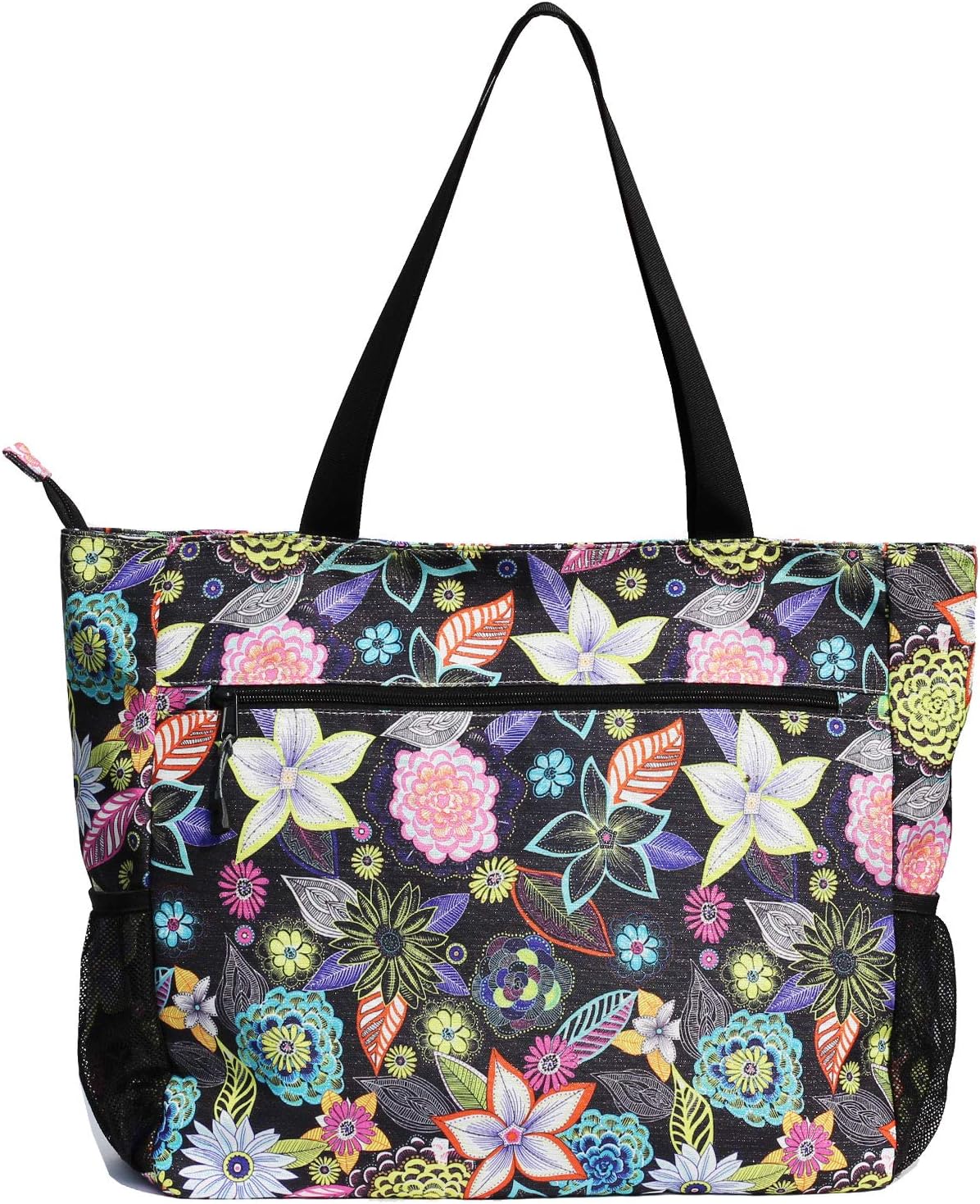LARGE BEACH BAG Water Resistant Lightweight 20 inch Women Oversize Tote Bag for Gym Beach Travel Pool Yoga Nurse