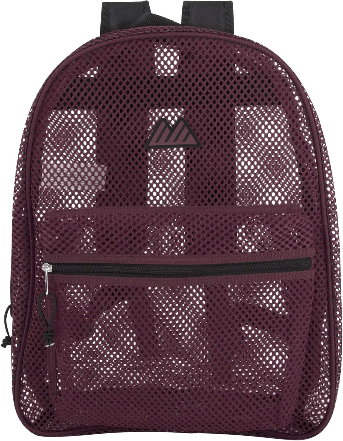 Summit Ridge Mesh Backpacks for Kids, Adults, School, Beach, and Travel, Colorful Transparent Mesh