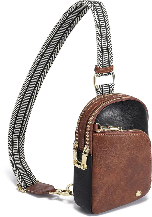 INICAT RFID Blocking Sling Bag Anti Theft Crossbody Bags for Women Travel Fanny Pack Cross Body for Woman Chest Bag