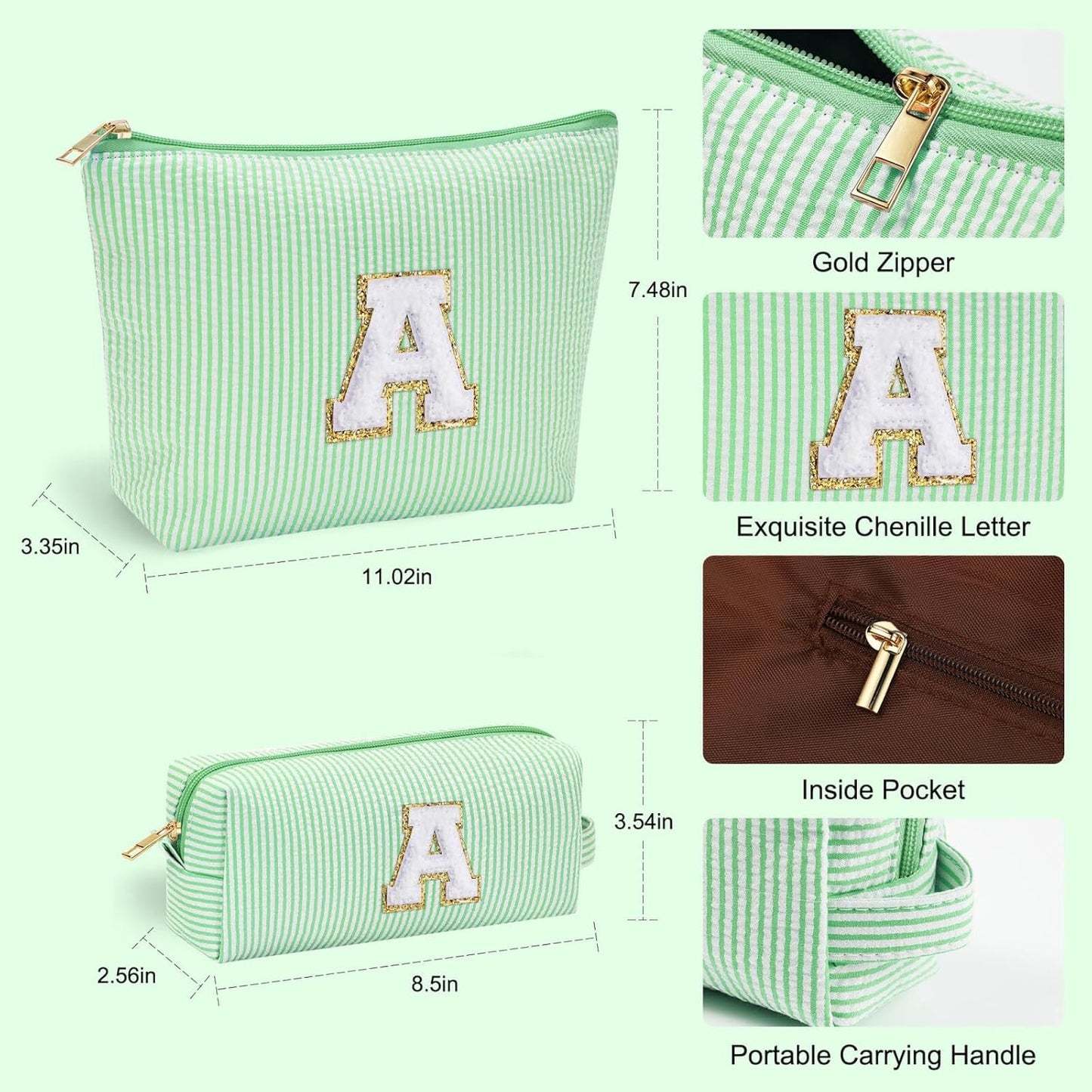 YOOLIFE Gifts - Personalized Mother's Day, Graduation & Birthday Gifts for Women - Monogram Initial