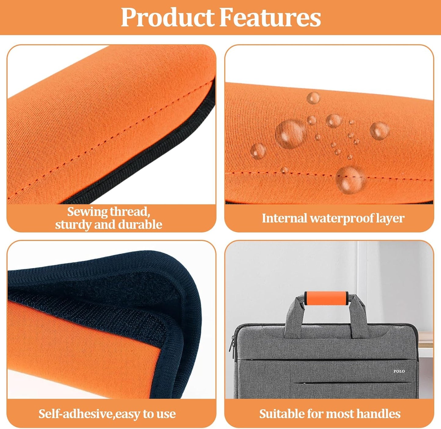 6 Pack Luggage Handle Wrap, Luggage Handle Wraps for Suitcase, Suitcase Tags Identifiers for Travel Accessories，Luggage Tags