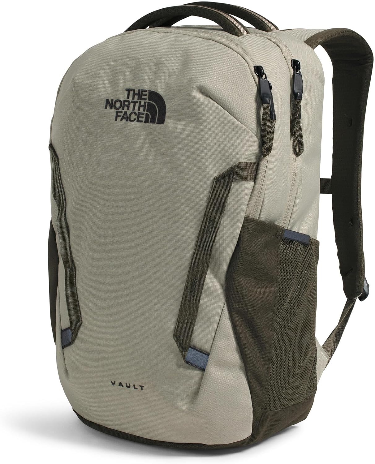 The North Face Vault Everyday Laptop Backpack - PFAS Free, Clay Grey/New Taupe Green, One Size