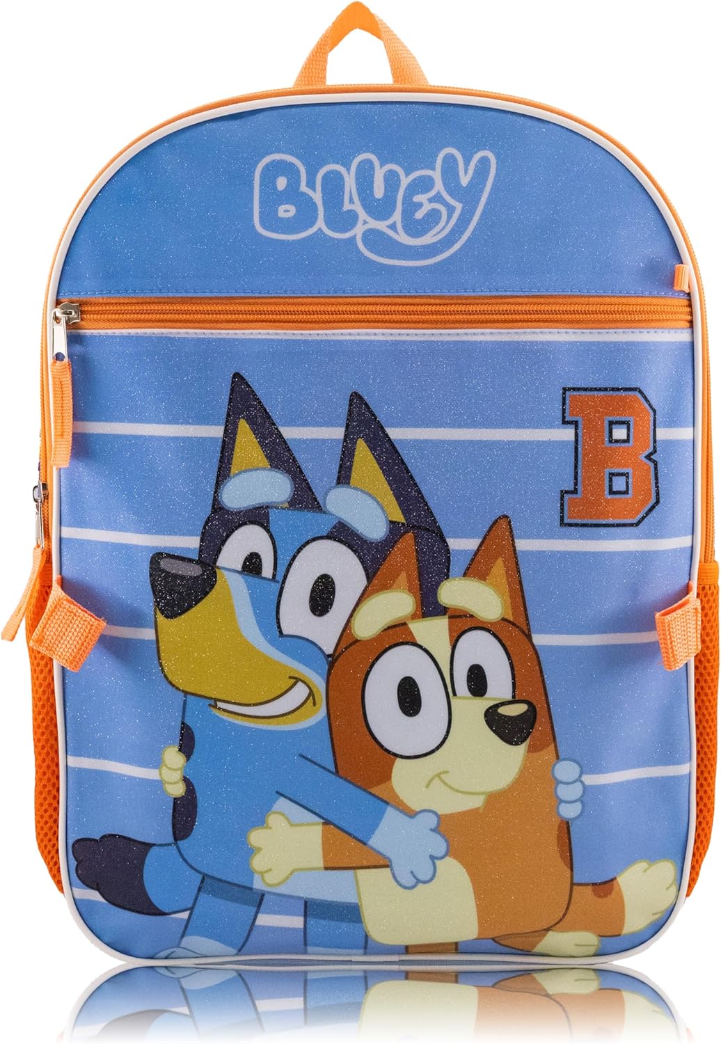 Bluey Backpack With Lunch Box for Kids | Insulated Lunch Bag Lunch Box for Boys, Girls, Toddlers | Backpack for School and Reusable Lunchbox with Matching Headphones and Water Bottle