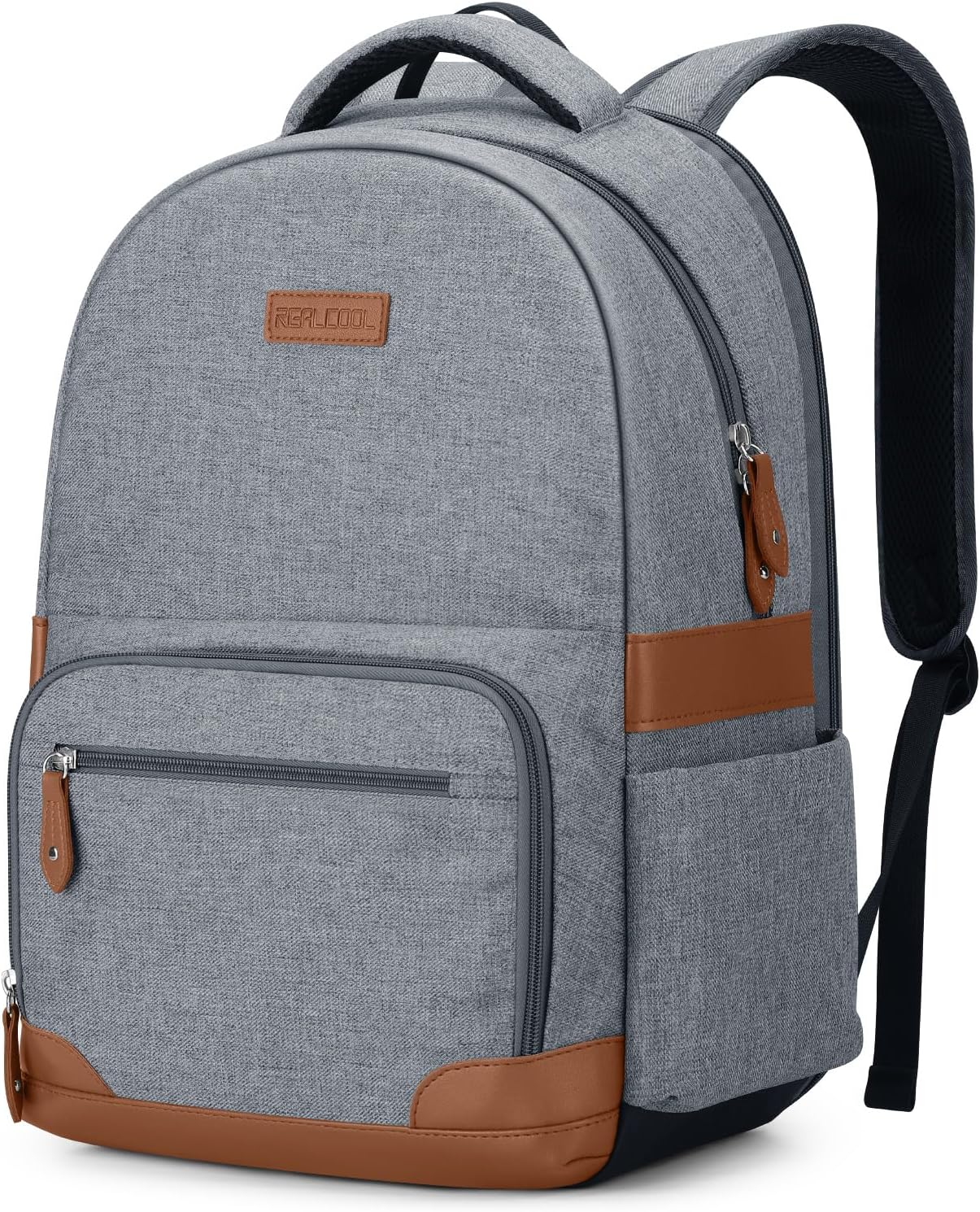RealCool Laptop Backpack, 31L Travel Backpacks for Women Men, Fits up to 15.6-17 Inch,Water