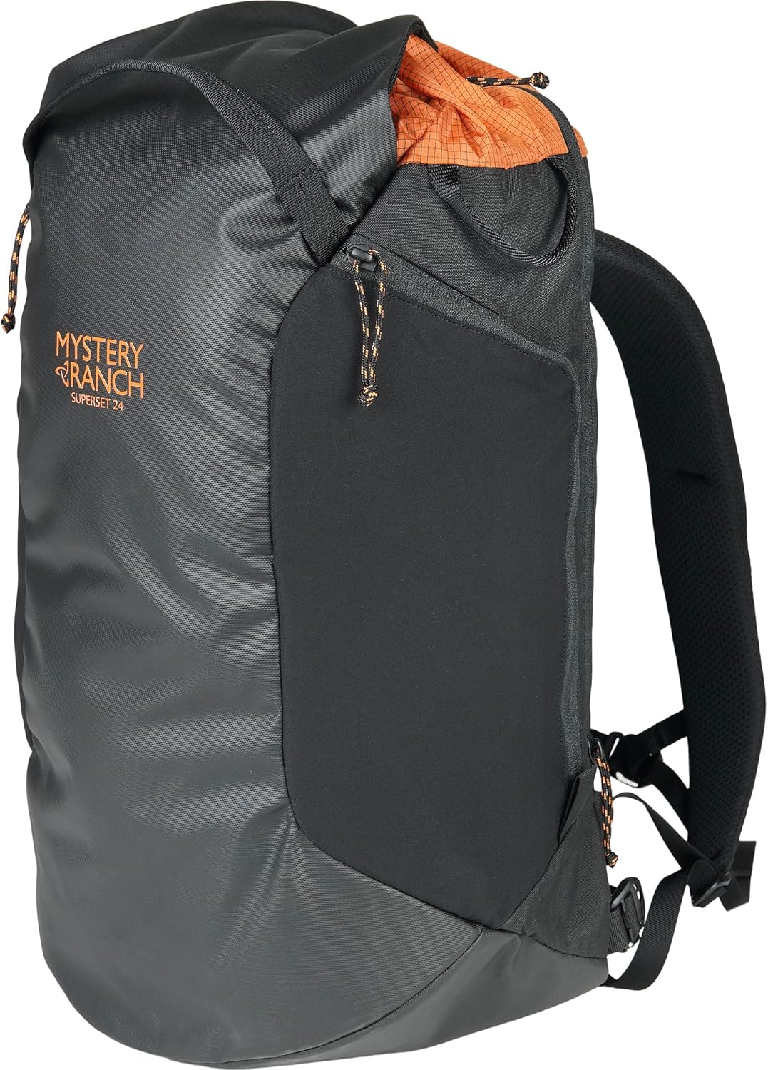 Mystery Ranch Superset 24 Backpack – Versatile Gym Bag with Extra Storage & Padded Laptop Sleeve – Black, 24L