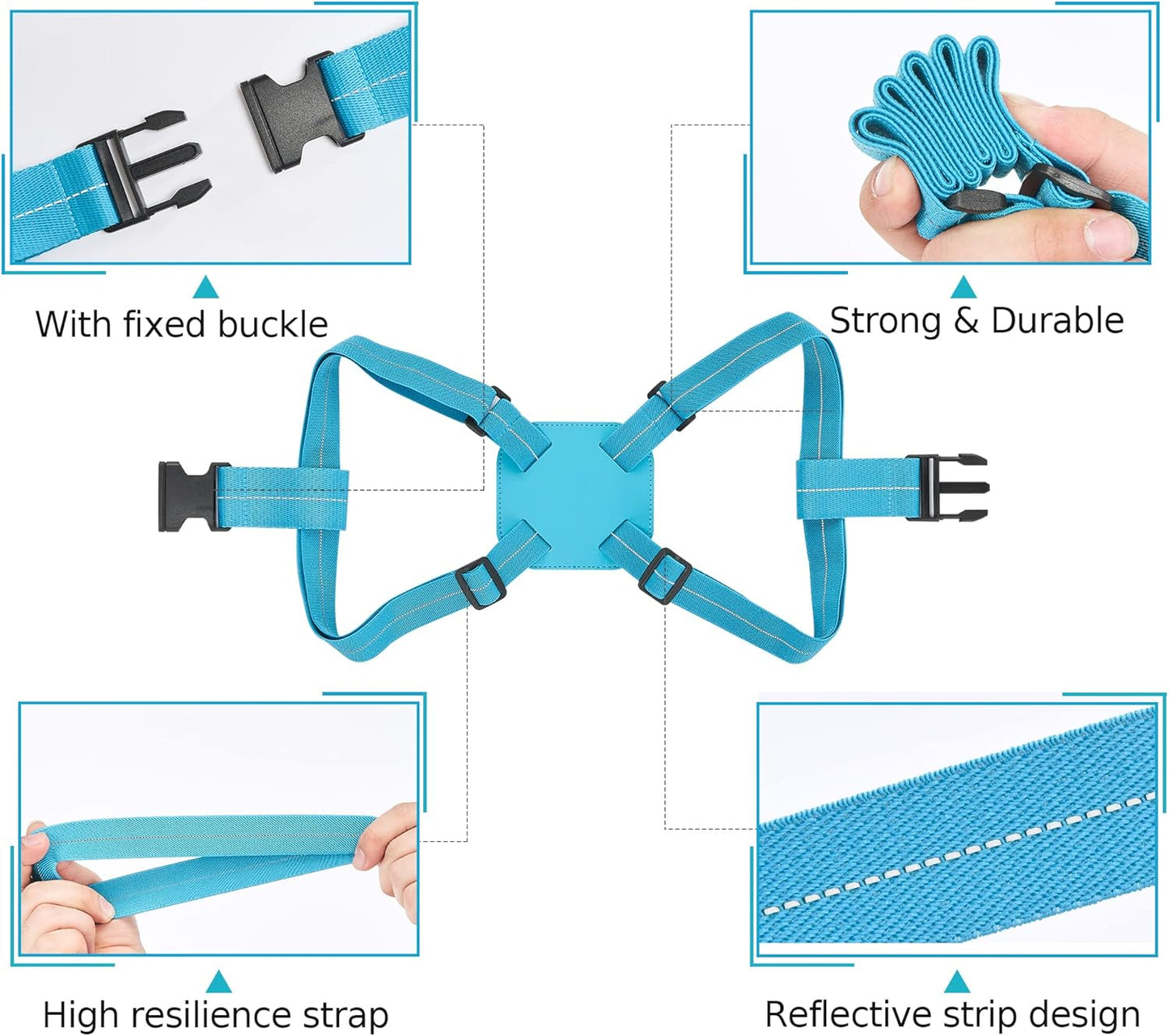 Travelkin Luggage Straps - Bungees for Suitcases, Add a Bag, Travel Bag Bungee Belt for Luggage