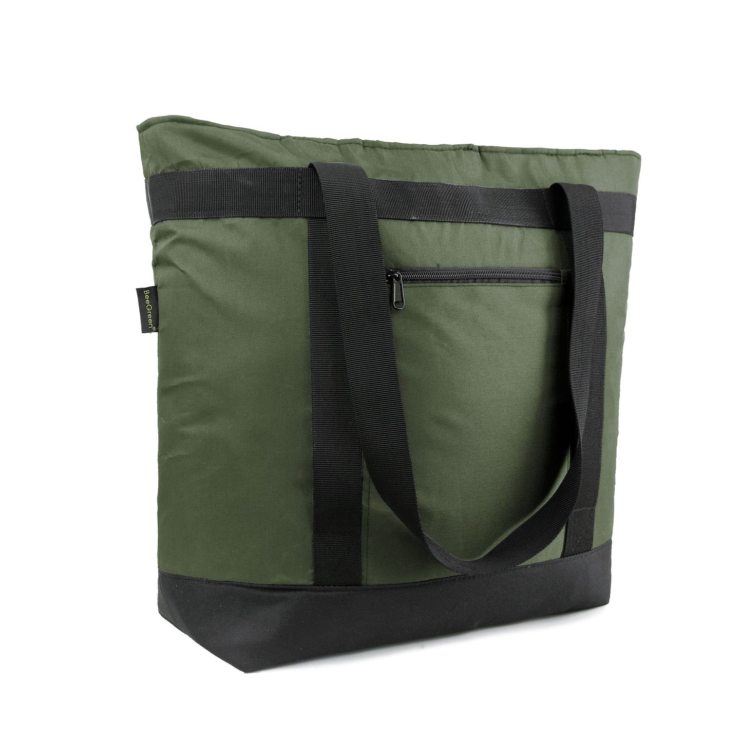 BeeGreen Cooler Bag Soft Insulated Tote for Beach Travel Grocery Shopping Lunch Portable Large Ice