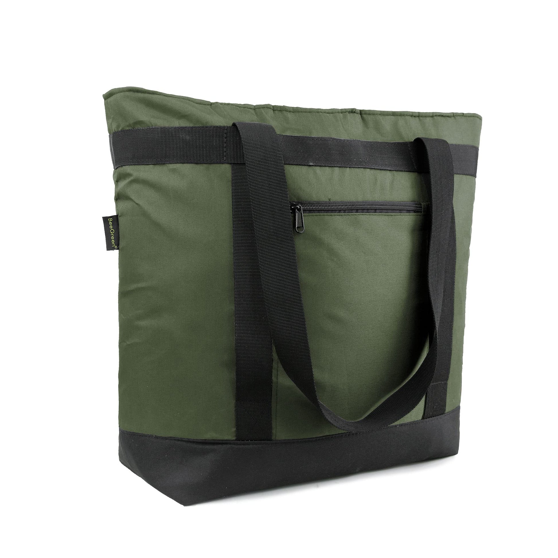BeeGreen Cooler Bag Soft Insulated Tote for Beach Travel Grocery Shopping Lunch Portable Large Ice