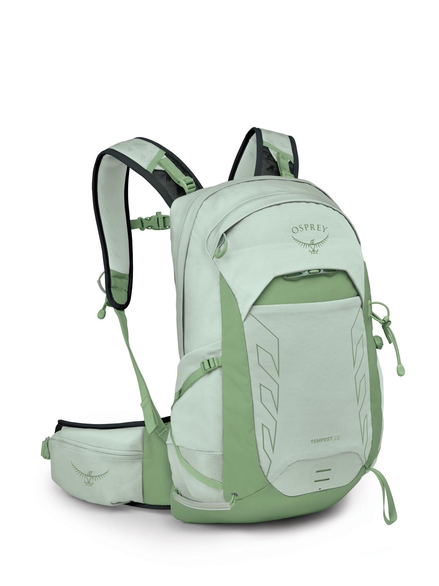 Osprey Tempest 22L Women's Lightweight Hiking Backpack - Small Daypack for Travel & Camping, Frosty
