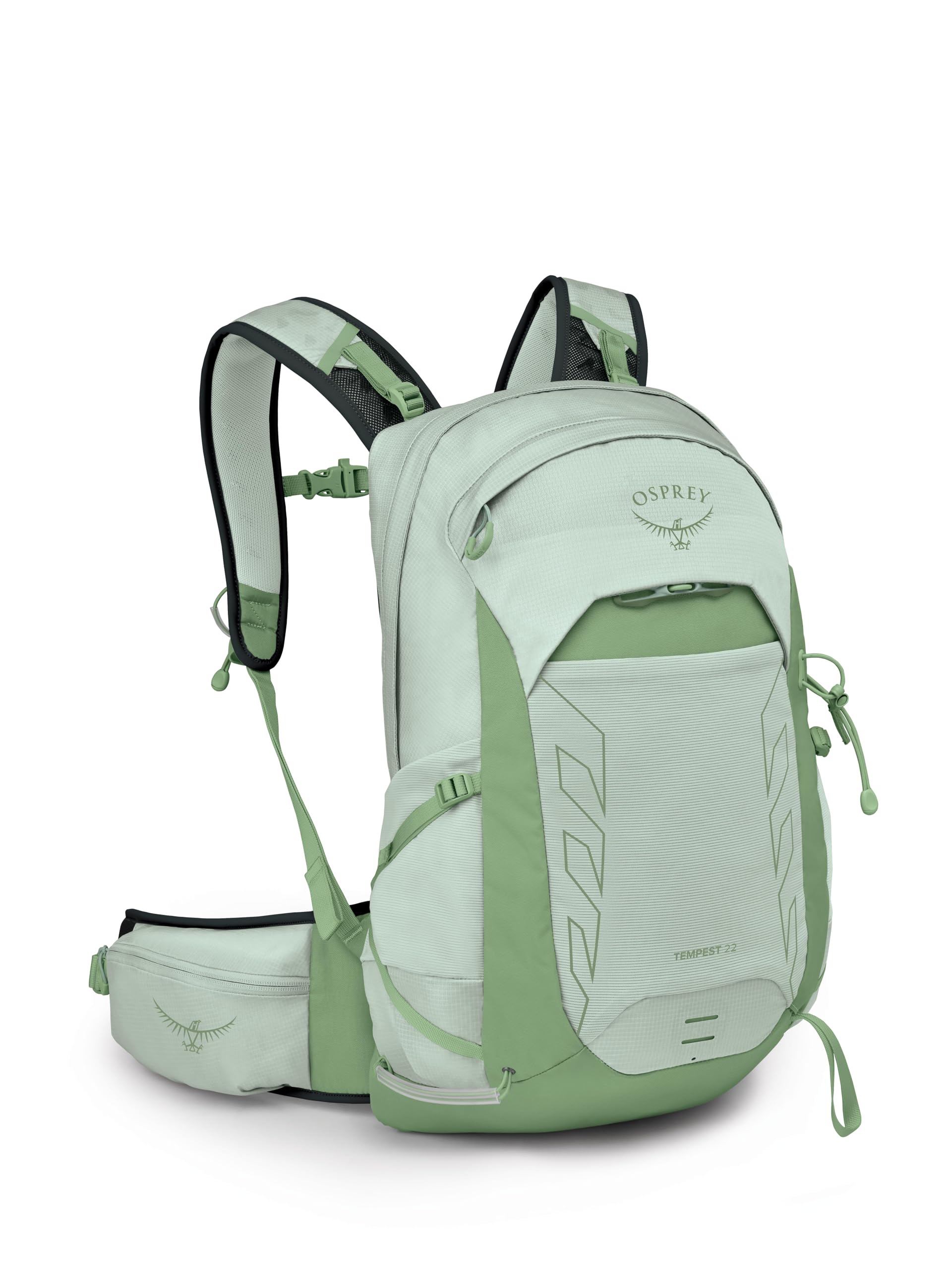 Osprey Tempest 22L Women's Lightweight Hiking Backpack - Small Daypack for Travel & Camping, Frosty