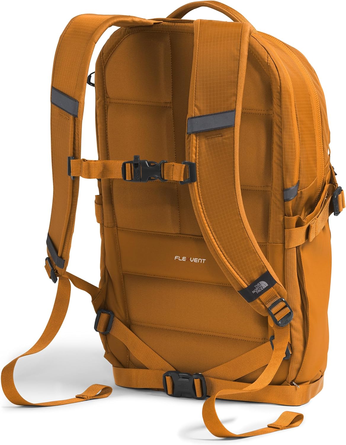 The North Face Recon Everyday Laptop Backpack | Daypack with Water Repellent Finish, 16" Laptop Sleeve, 2 Water Bottle Pockets, Timber Tan, One Size