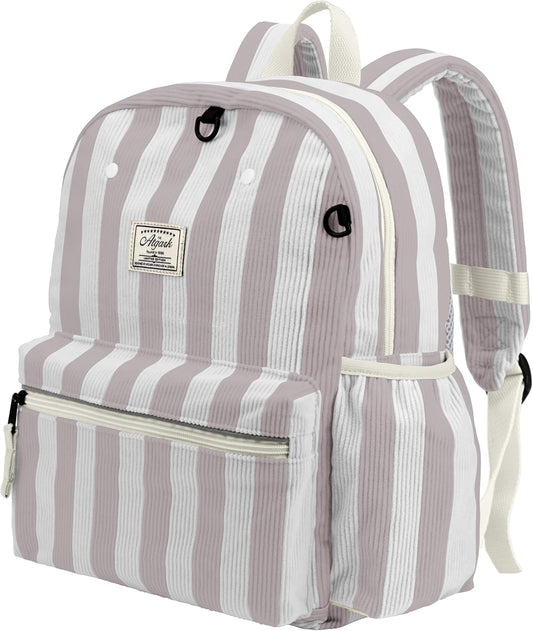 Corduroy Kids Backpack for Boys 6-10: Boys Girls Backpacks for Elementary Kindergarten 15” H Fit Folder