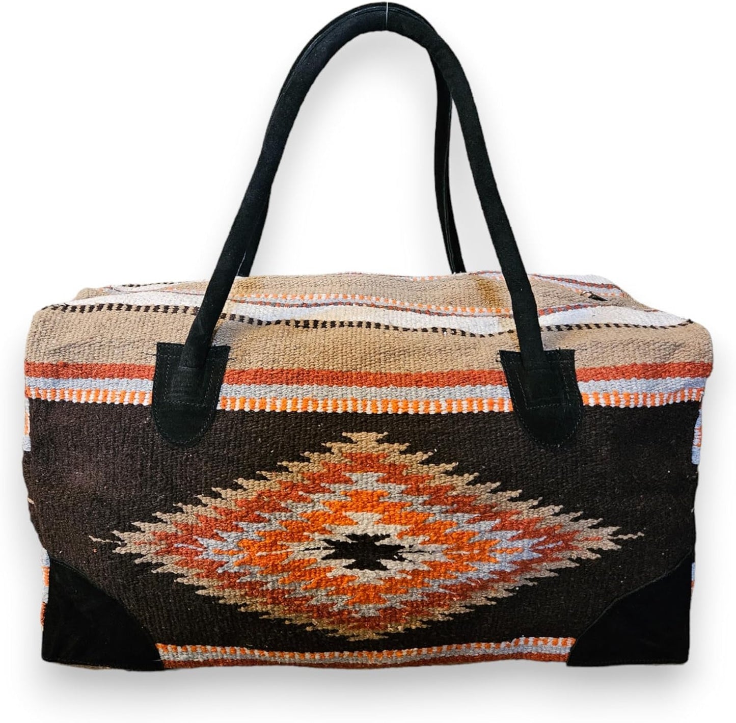Southwestern Large Weekender Travel Bag Western Duffle Bag Boho Travel Bag