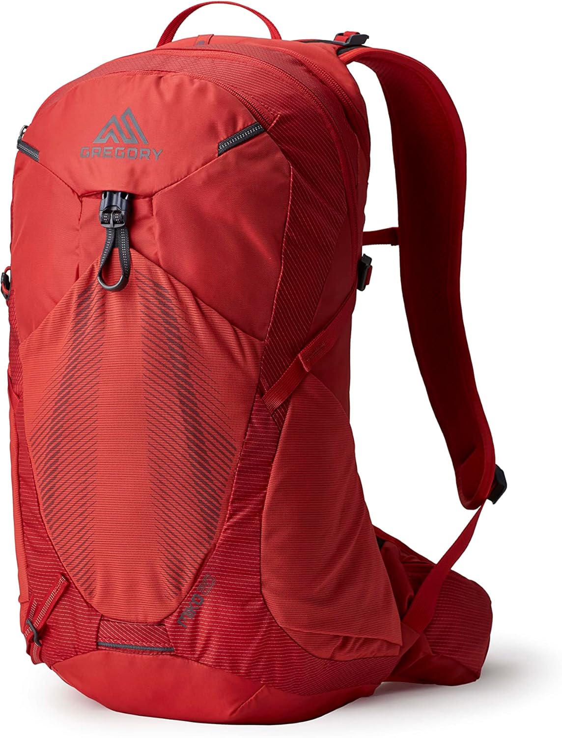 Gregory Miko 20 Unisex Day Hiking Backpack, One Size Fits All, Sumac Red