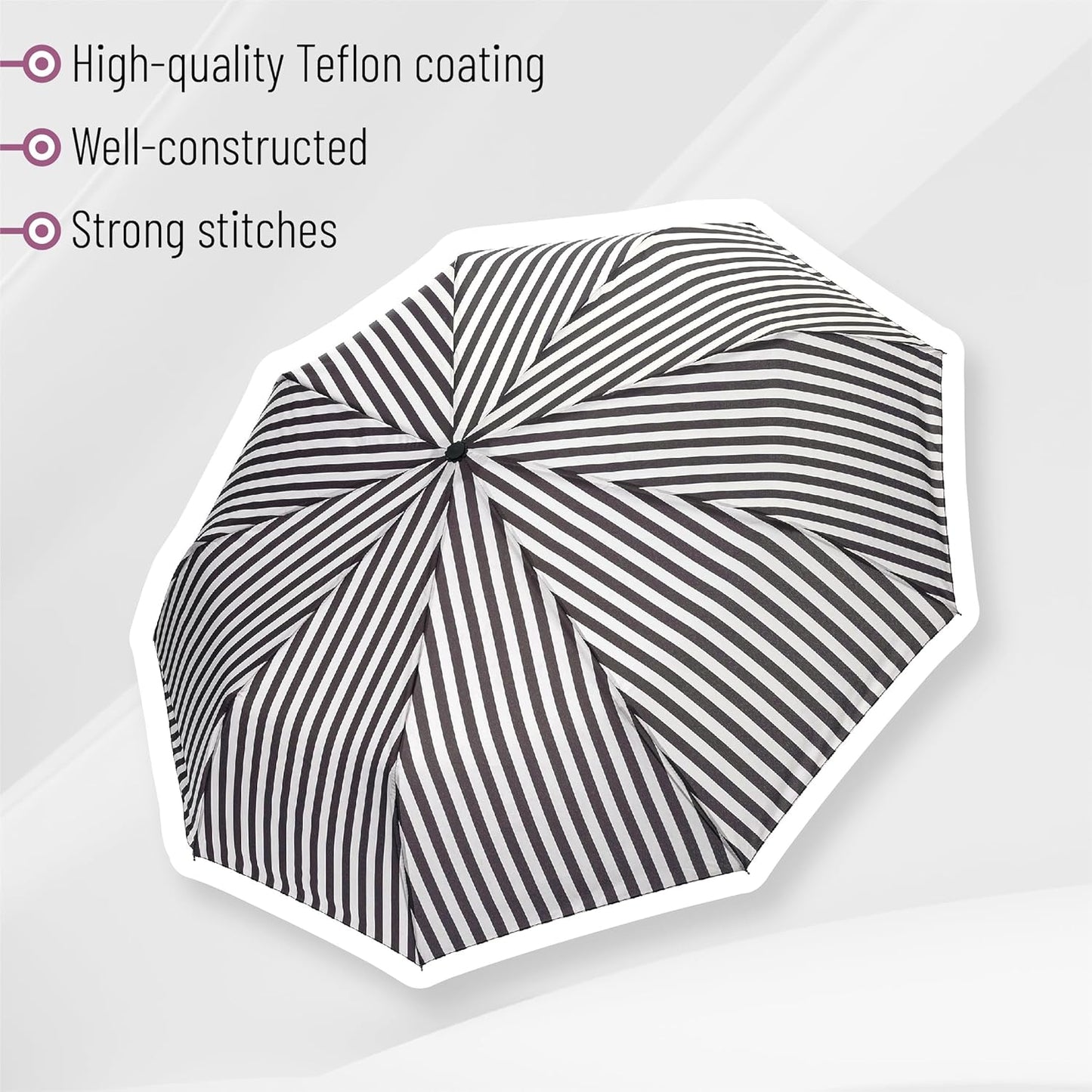 Mr. Pen- Windproof Travel Umbrella, Automatic Umbrellas for Rain, Compact