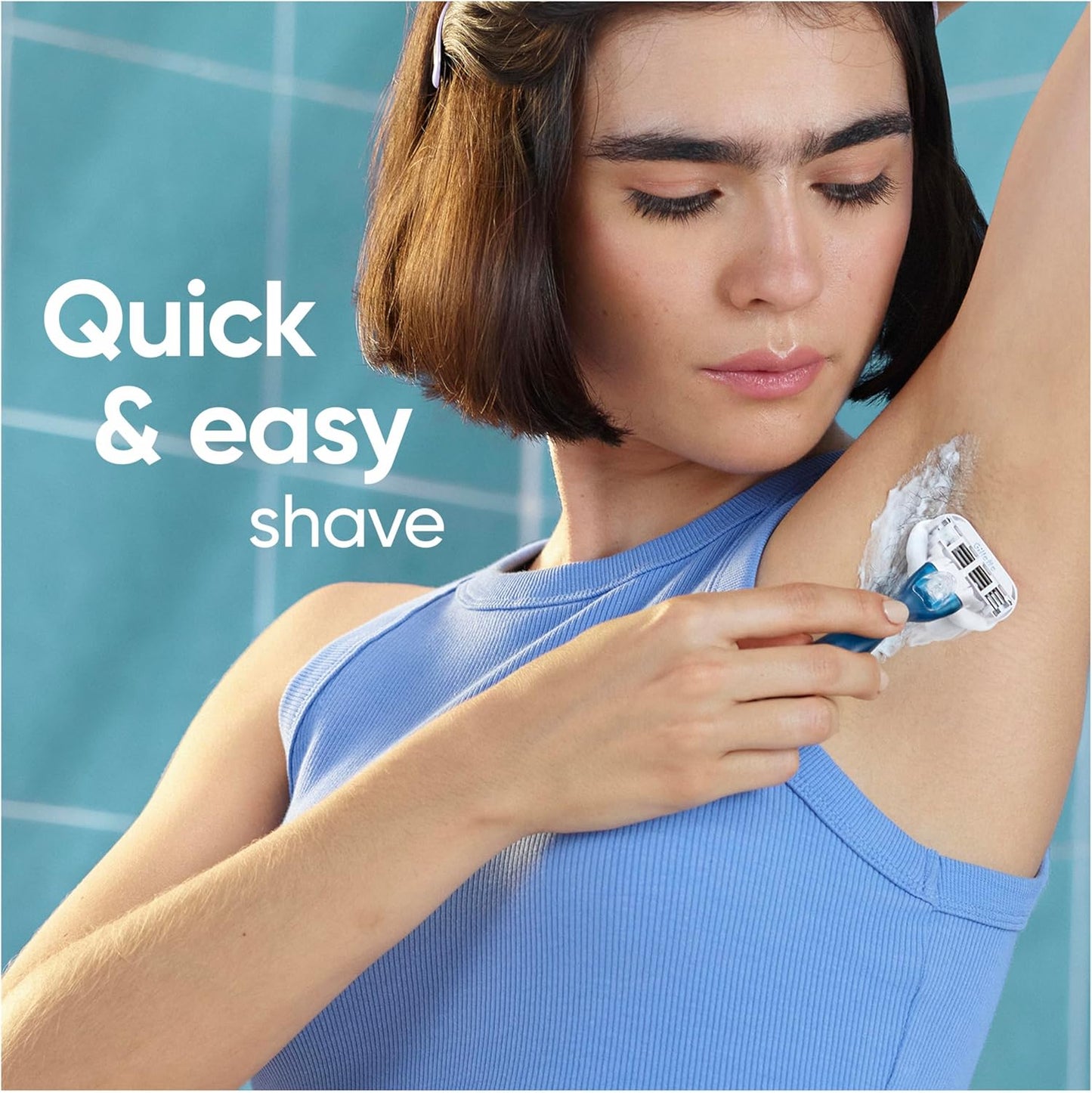 Gillette Venus Smooth Womens Razor Blade Refills, 8 Count, Lubracated to Protect the Skin from Irritation