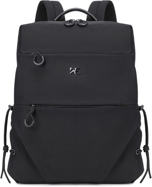 DUSLANG 15.6 Inch Laptop backpack for Men and Women, Anti theft Laptop backpack with USB Charging Port for College, Business, Black