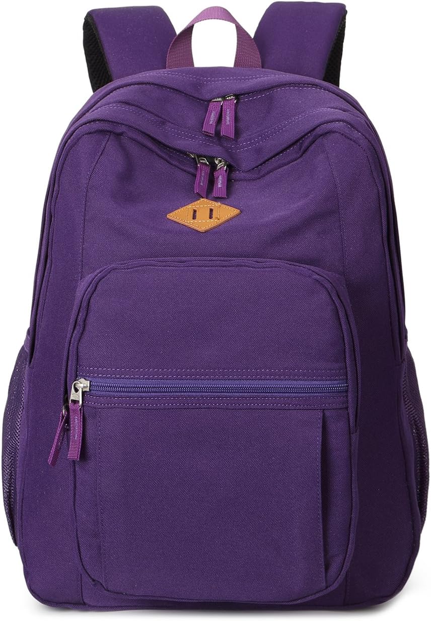 abshoo Classical Basic Travel Backpack For School Water Resistant Bookbag