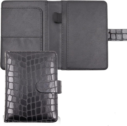 Melsbrinna Premium Leather Passport Holder Covers Case, Waterproof Rfid Blocking Travel Wallet Passport Holder with Pen Holder, Cute Passport Book for Women/Men