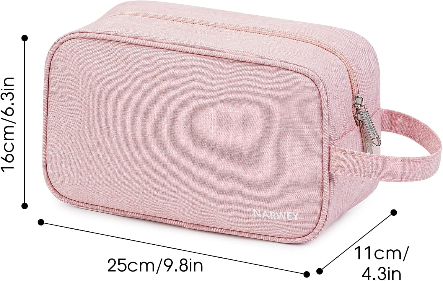 Narwey Travel Toiletry Bag for Women Traveling Dopp Kit Men Travel Bag for Toiletries Cosmetic Bag
