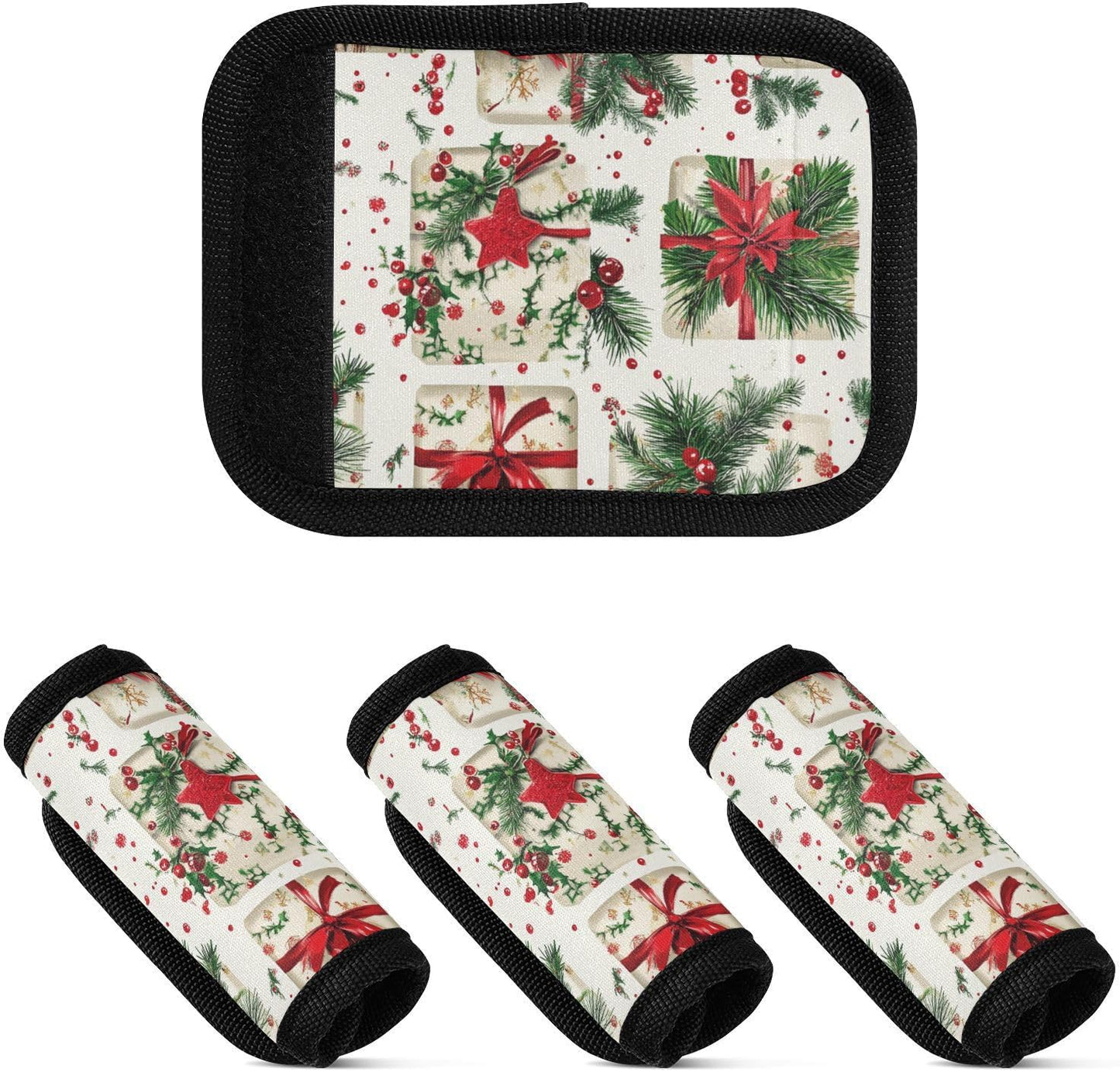 2 Pack Luggage Handle Wraps Covers for Suitcase Identifiers Bag Tags Travel Accessories