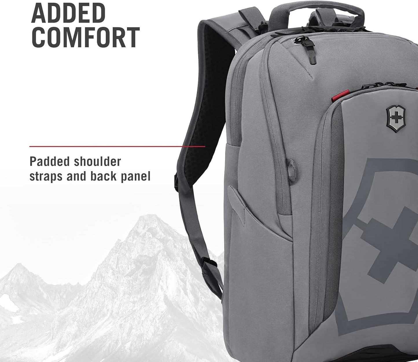 Victorinox Touring 2.0 15-Inch Commuter Laptop Backpack in Light Grey