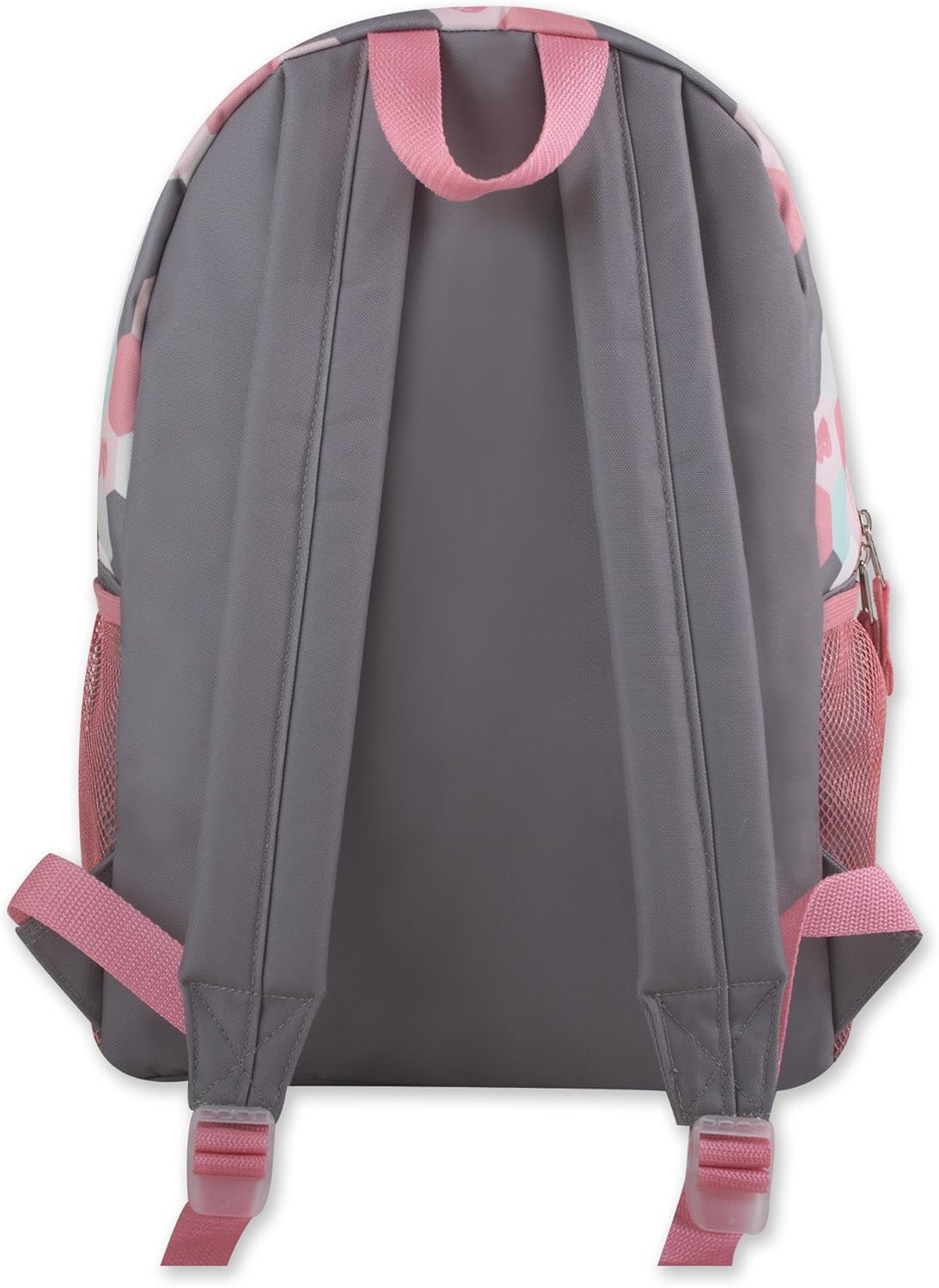Trail maker 17” Kids Character School Backpacks Plush for Girls with Side Pockets, Padded Straps