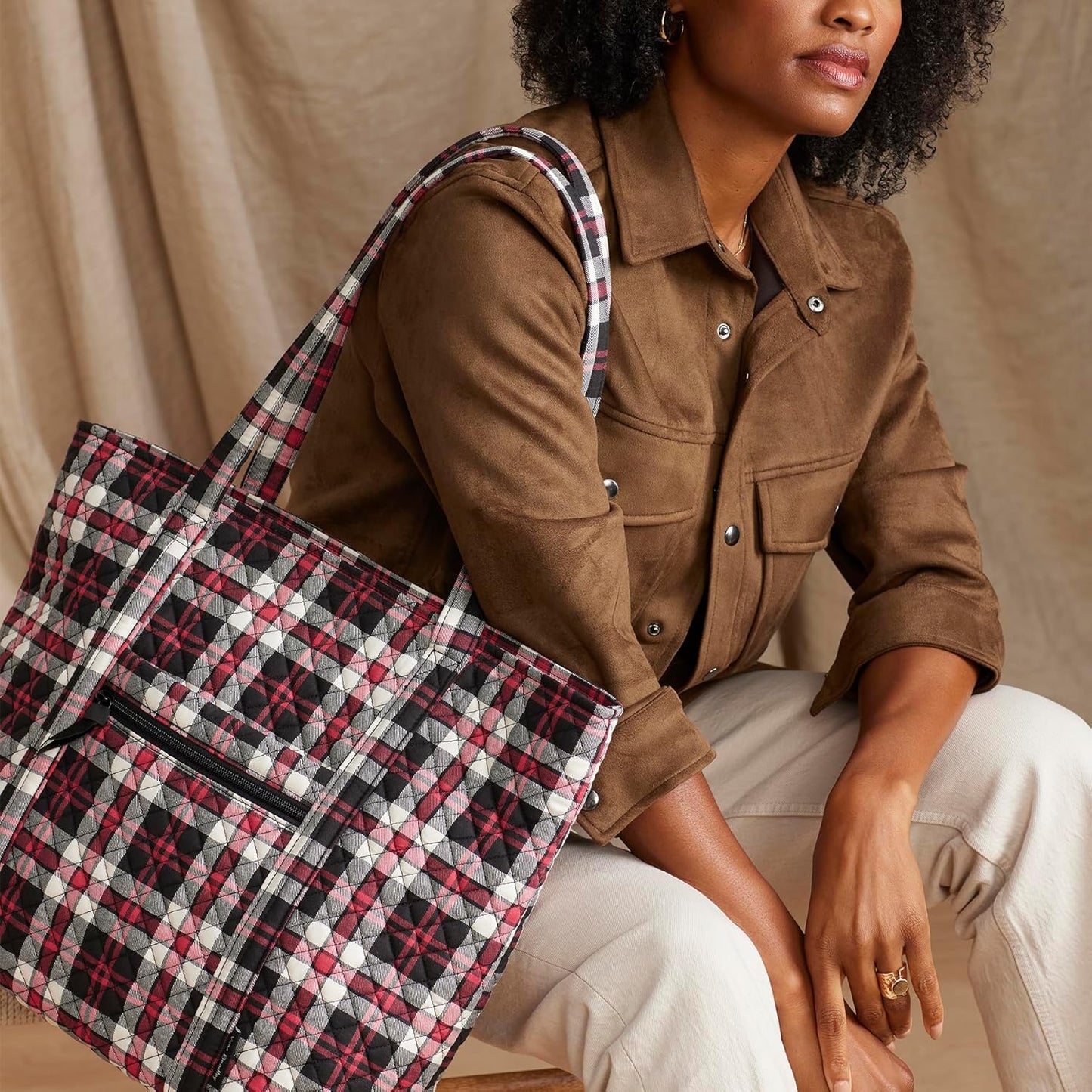 Women's Cotton Vera Tote Bag
