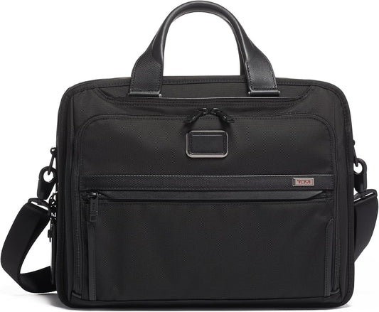 TUMI - Alpha Organizer Brief - Laptop Briefcase for Commute or Travel - Fits Up to 15" Laptop - Removable Shoulder Strap