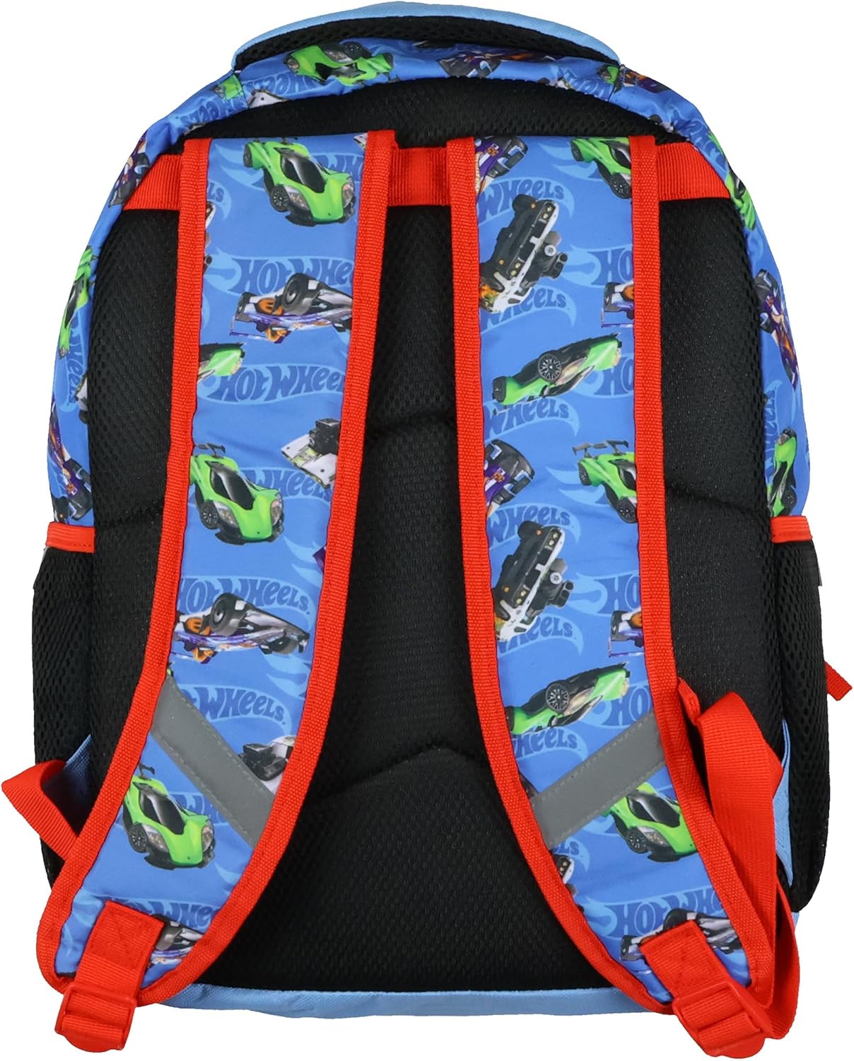 Hotwheels Backpack Finish Line Racing Design 16" School Bag