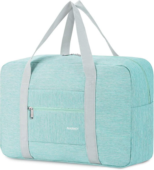 For Spirit Airlines Personal Item Bag 18x14x8 Foldable Travel Duffel Bag Tote Carry on Luggage Duffle Overnight for Women and Men