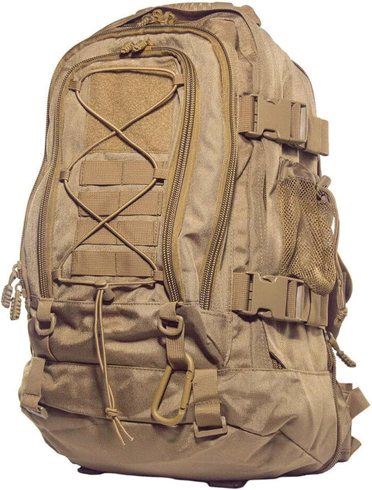 Tactical Backpack Military Army Daypack - Assault Pack for Men Molle Backpacks Bug Out Bag 3 Day Pack for Hiking Camping Travel Hunting Rucksack Trekking Coyote