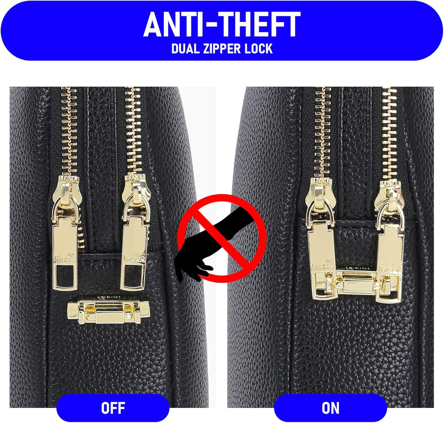 INICAT Travel Small Sling Bag Faux Leather Crossbody Bags Women Cross Body Bag Purses for Woman