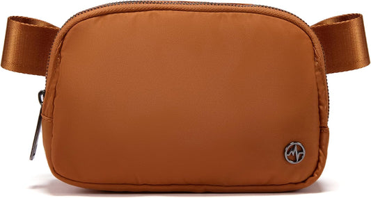Pander Everywhere Belt Bag for Women, Fashion Waist Packs, Crossbody Bags, Everywhere Belt Bag with Adjustable Strap (Bronze).