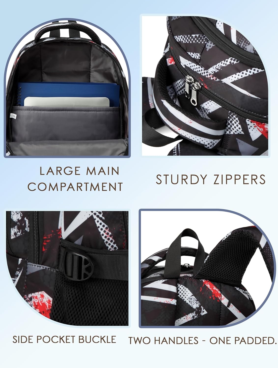 BLUEFAIRY Kids Backpacks for Boys Girls Elementary Primary Middle School Bookbags Back to School